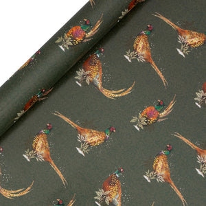 Glick Jolly Pheasant Gift Wrap (4m)