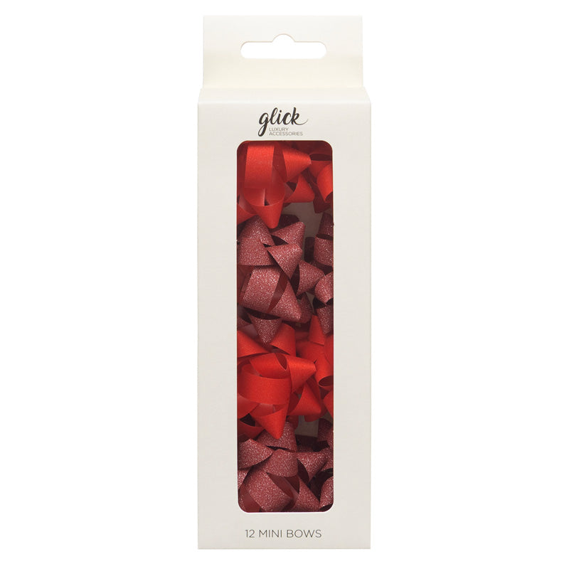 Glick Red Gift Bow Multipack
