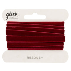 Glick Red Velvet Ribbon