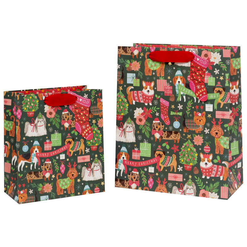 Glick Santa Paws Gift Bag