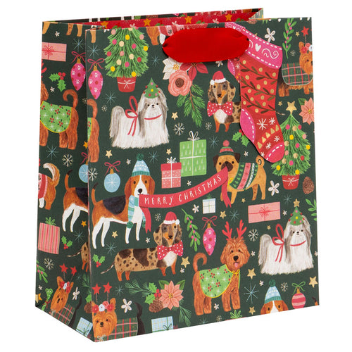 Glick Santa Paws Gift Bag