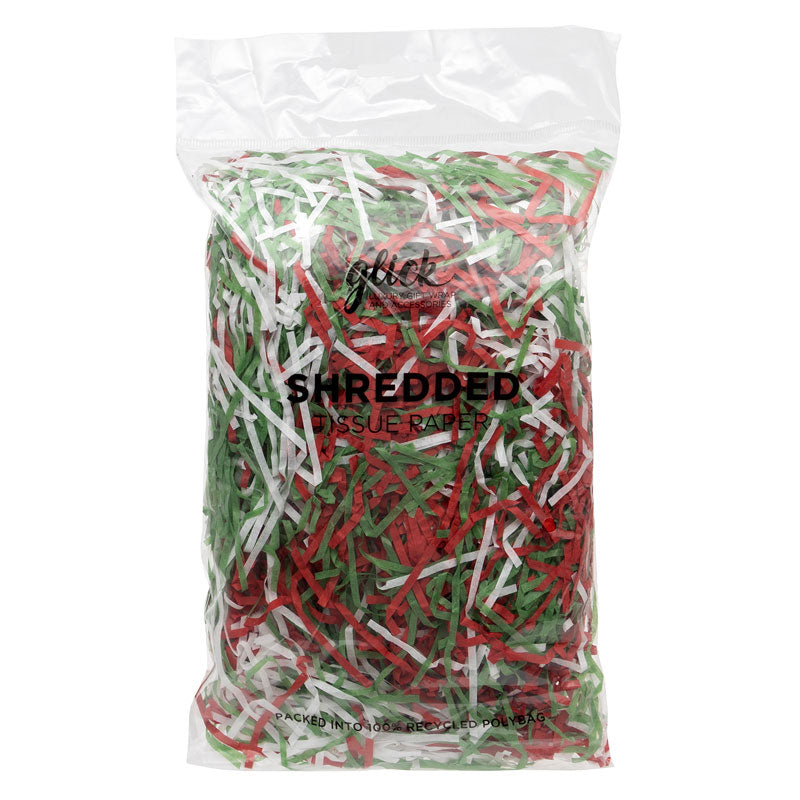 Glick Festive Mix Shredded Tissue Paper