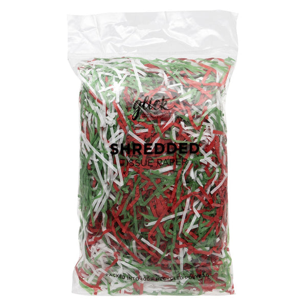 Glick Festive Mix Shredded Tissue Paper