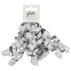 Glick Silver Glitter Curl Swirl