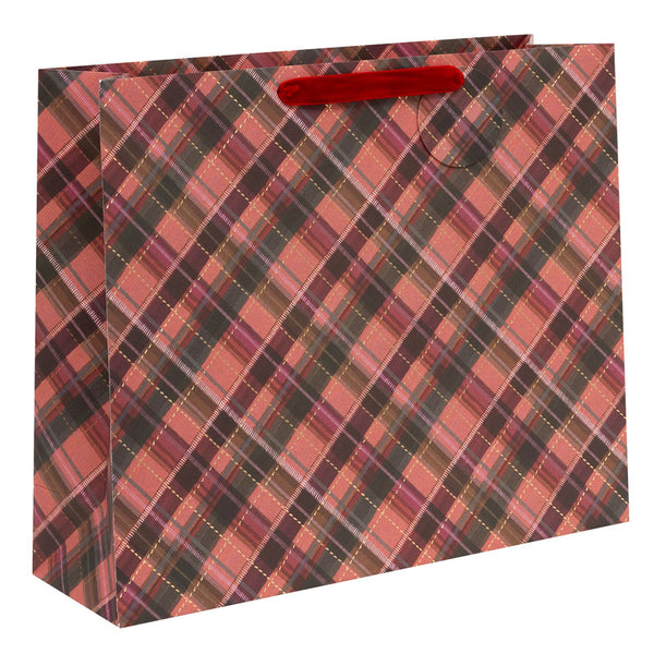 Glick Sugarplum Tartan Gift Bag