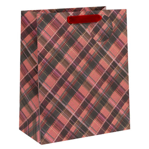 Glick Sugarplum Tartan Gift Bag