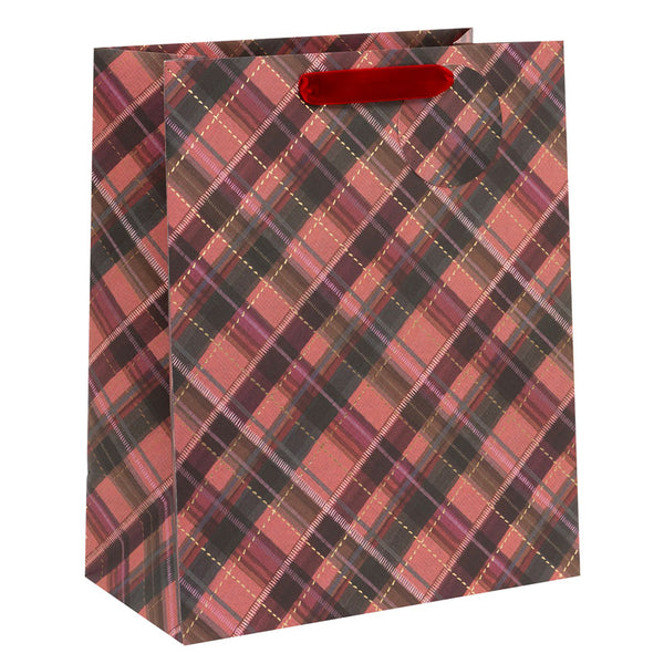 Glick Sugarplum Tartan Gift Bag