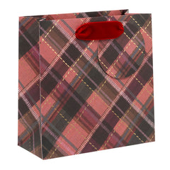 Glick Sugarplum Tartan Gift Bag