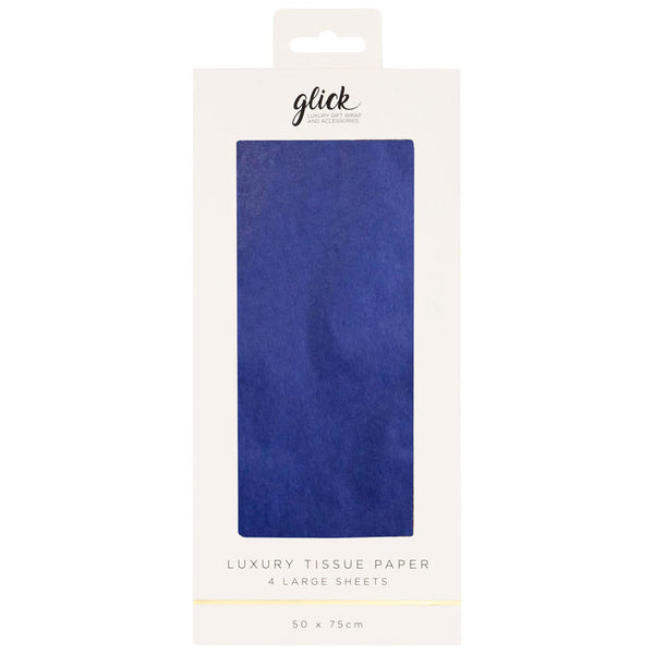 Glick Reflex Blue Luxury Tissue Paper (Pack of 4)