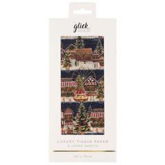 Glick Christmas Market Luxury Tissue Paper (Pack of 4)