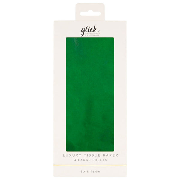 Glick Bottle Green Luxury Tissue Paper (Pack of 4)