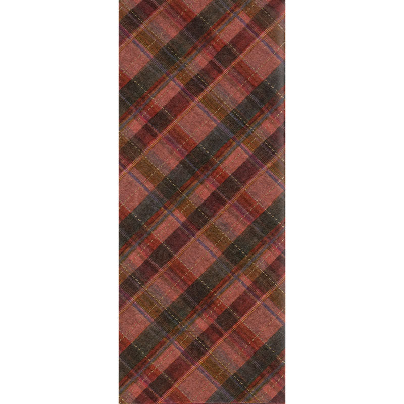 Glick Sugarplum Tartan Luxury Tissue Paper (Pack of 4)