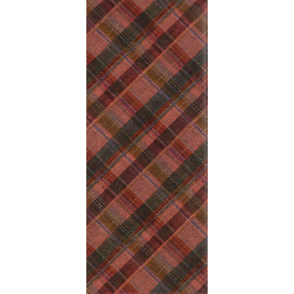 Glick Sugarplum Tartan Luxury Tissue Paper (Pack of 4)