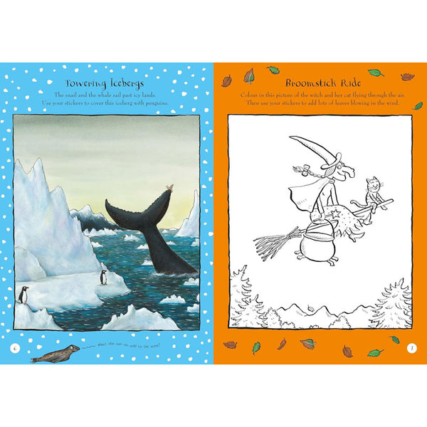 The Gruffalo & Friends Festive Super Sticker Book