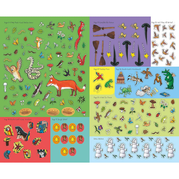 The Gruffalo & Friends Festive Super Sticker Book