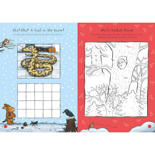 The Gruffalo & Friends Festive Super Sticker Book