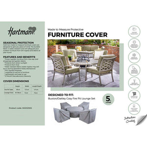 Hartman Covers for Buxton / Oakley Cosy Fire Pit Lounge Set