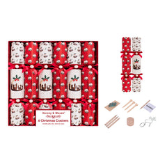 Harvey & Mason 6 Christmas Pudding Crackers