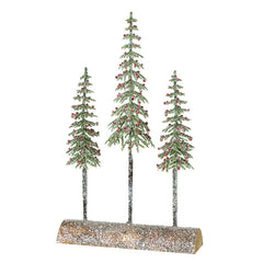 Heaven Sends Frosted Berry Pine Trio