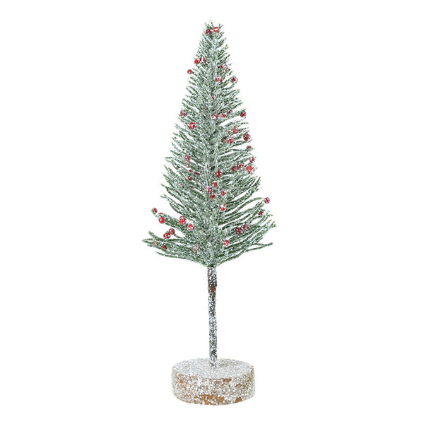 Heaven Sends Snowy Red Berry Pine