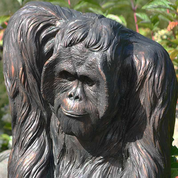 Home & Garden UK Jungle Book Orangutang Garden Statue Close-up