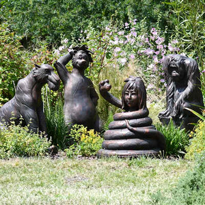 Home & Garden UK Jungle Book Garden Statue Set (Set of 4)