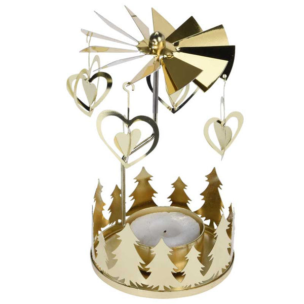 Home Styling Tealight Carousel (Assorted Designs)