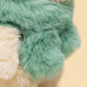 Jellycat Bartholomew Bear Jr Winter Warmer Decoration