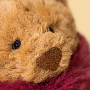Jellycat Bartholomew Bear Winter Warmer Decoration