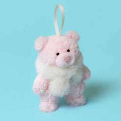Jellycat Leola Bear Winter Warmer Decoration