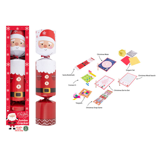 Jumbo Santa Christmas Cracker