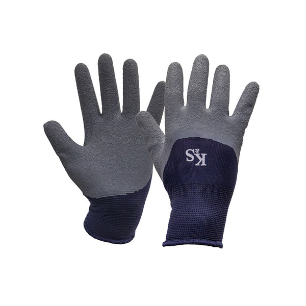 Kent and Stowe Triple Pack Nitrile Coated Gloves Navy