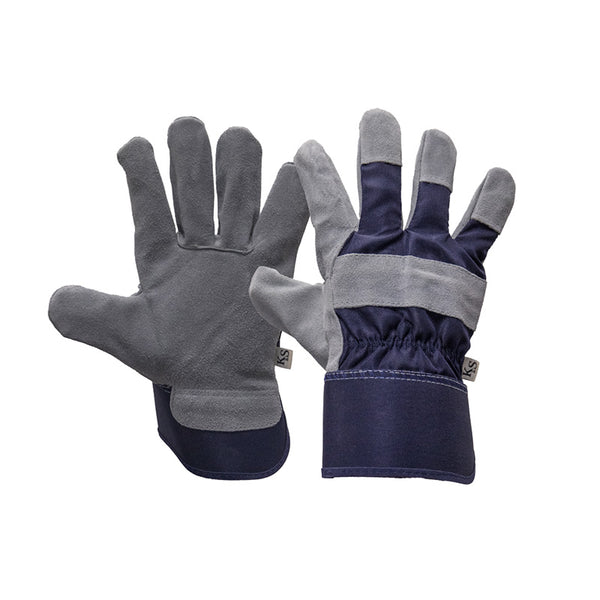 Kent and Stowe Triple Pack Rigger Gloves Navy
