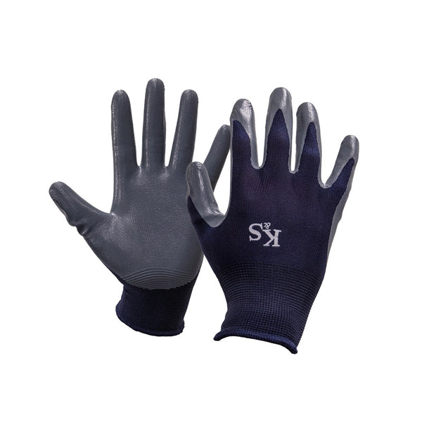Kent & Stowe Triple Pack Ultra Fine Gardening Gloves Navy