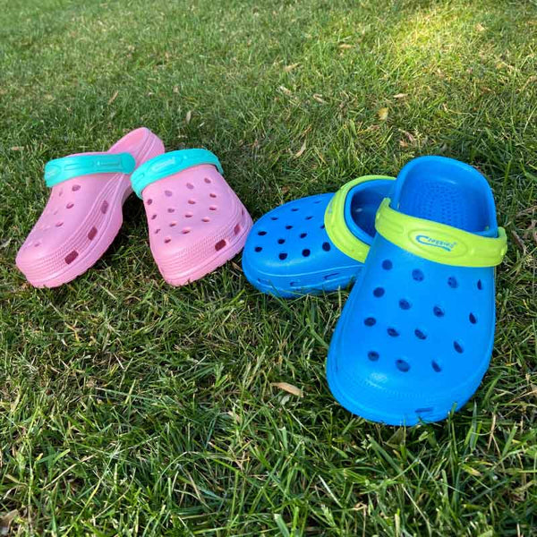 Town & Country Cool-Kids Cloggies Pink & Mint and Green & Blue