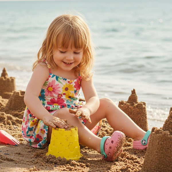Town & Country Cool-Kids Cloggies Pink and Mint Lifestyle Image