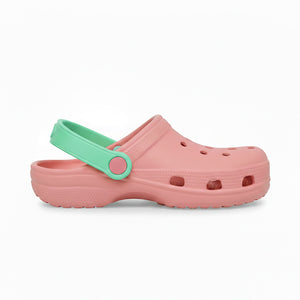 Town & Country Cool-Kids Cloggies Pink and Mint Studio Image Single Shoe