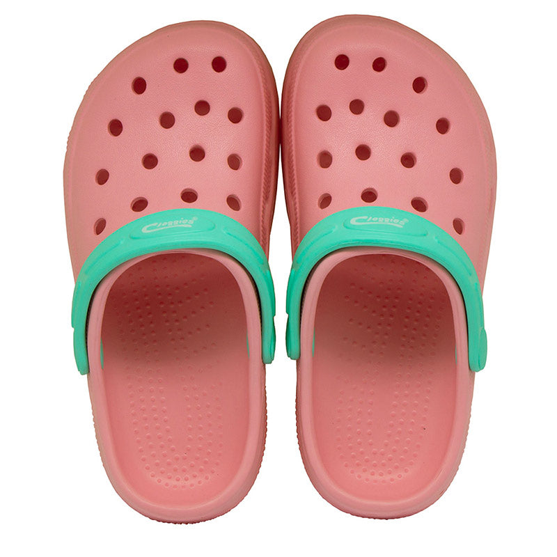 Town & Country Cool-Kids Cloggies Pink & Mint and Green & Blue