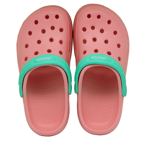 Town & Country Cool-Kids Cloggies Pink and Mint Studio Image
