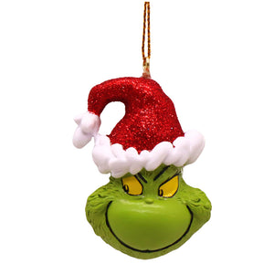 3D The Grinch Hanging Ornament - Head