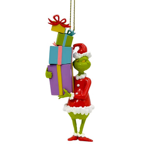 3D The Grinch Hanging Ornament - Presents