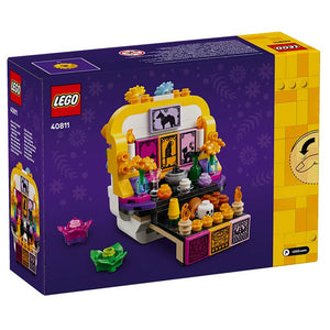 Lego Altar Of The Dead 40811 Box Rear View