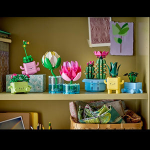Lego Botanicals Rocking Plants 11506 Lifestyle with Other LEGO Botanicals Sets