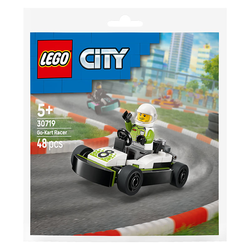 Lego City Go-Kart Racer 30719 Polybag Front View