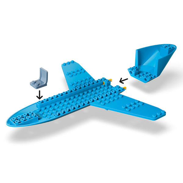 Lego City Passenger Jet 60492 Feature Starter Brick for Easy Building