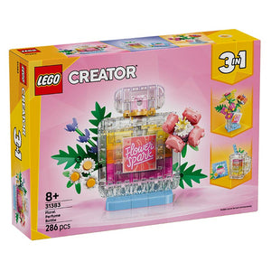 Lego Creator 3 In 1 Floral Perfume Bottle 31383 Box Front View