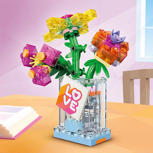 Lego Creator 3 In 1 Floral Perfume Bottle 31383 Feature Vase with Flowers