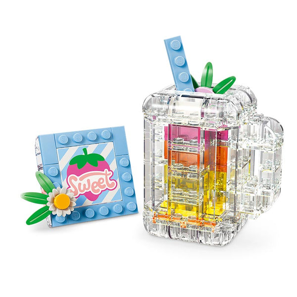 Lego Creator 3 In 1 Floral Perfume Bottle 31383 Product Smoothie and Menu 