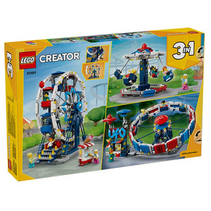 Lego Creator 3 In 1 Iconic Ferris Wheel 31389 Box Rear View