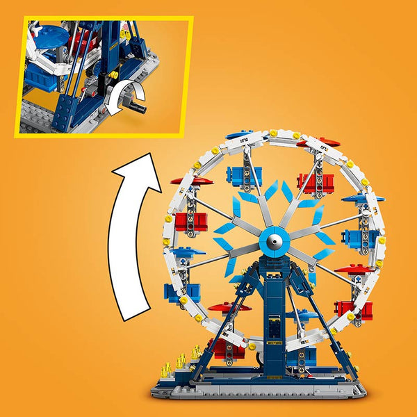 Lego Creator 3 In 1 Iconic Ferris Wheel 31389 Feature Ferris Wheel Movements